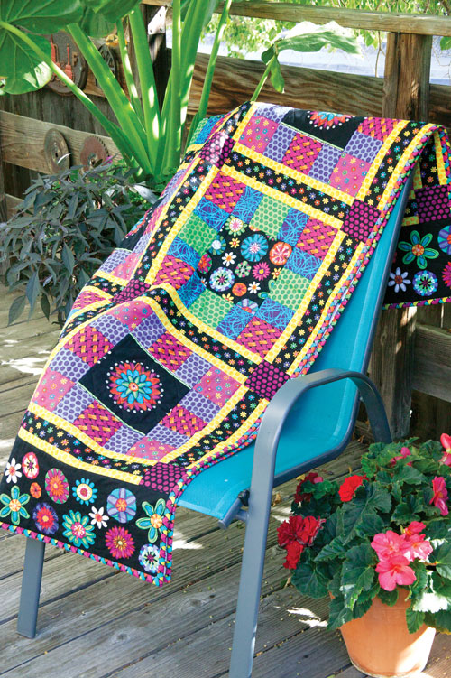 Fanciful Flowers Ii Quilt Pattern