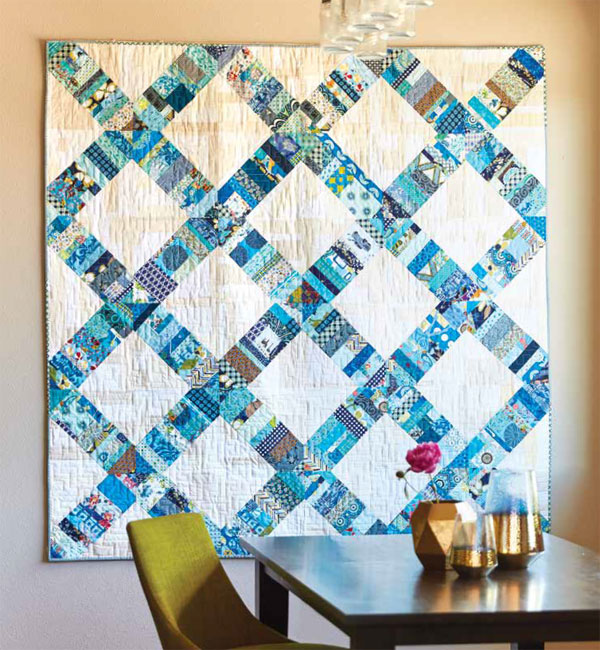 Scrap Lattice Quilt Pattern Download Quilting Daily