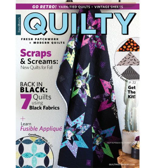 Sisters Of The Dark An Easy Star Quilt Pattern Quilting Daily