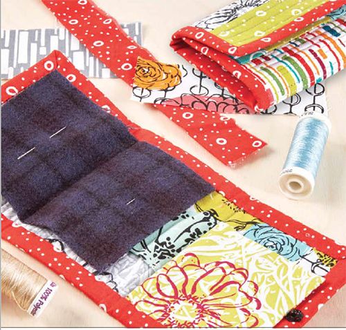 Tri-Fold Needle Case Pattern Download | Quilting Daily