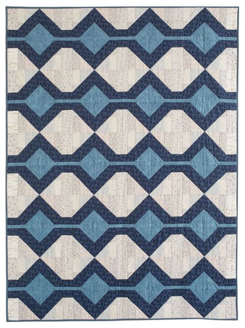 I Got The Blues Quilt Pattern Download Quilting Daily