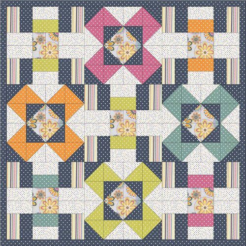 Polka Dot Parade Quilt Pattern Download | Quilting Daily