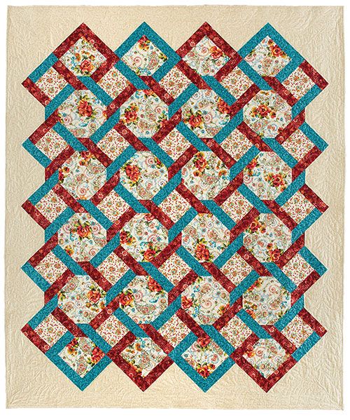 Rambling Rose Quilt Pattern Download | Quilting Daily