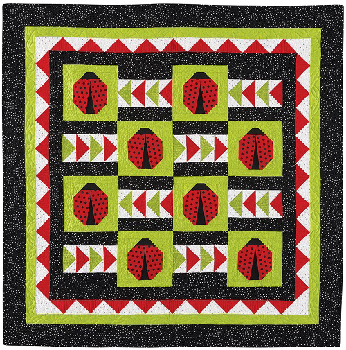 Ladybug Quilt Pattern Download Quilting Daily