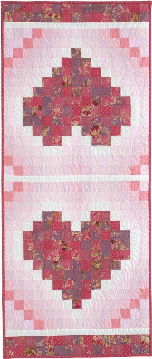 061122● CALEE HEART QUILTING NYLON