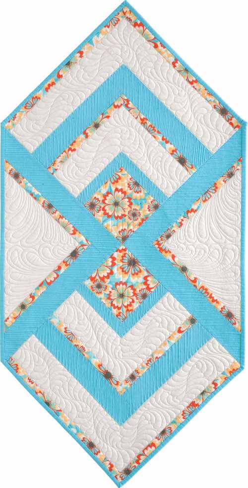 Free Double Diamond Quilt Pattern