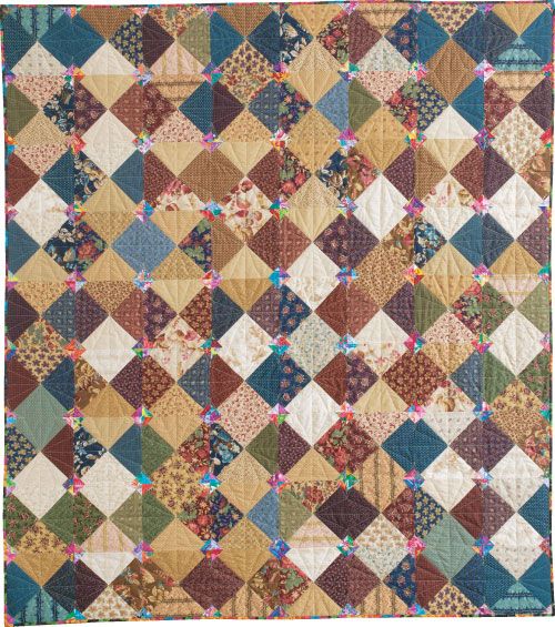 Bright Bloom Quilt Pattern Download | Quilting Daily