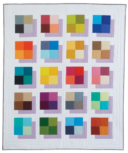 Four Square Float Quilt Pattern