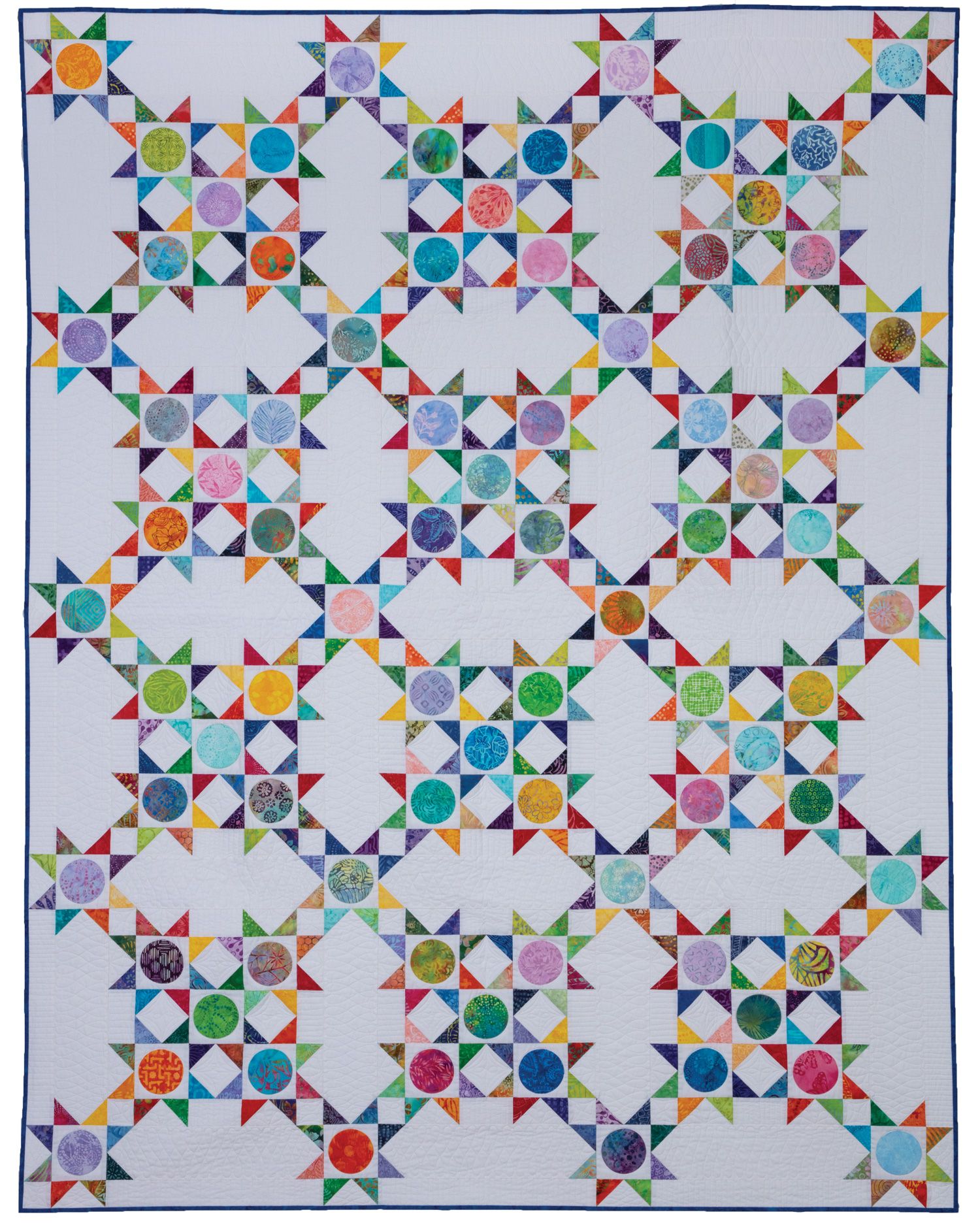 Circle Of Stars Quilt Pattern