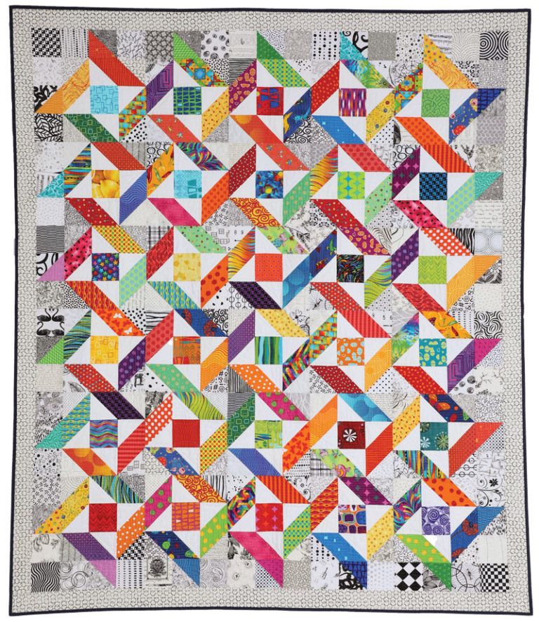 Weaving Stars Quilt Pattern Download Quilting Daily