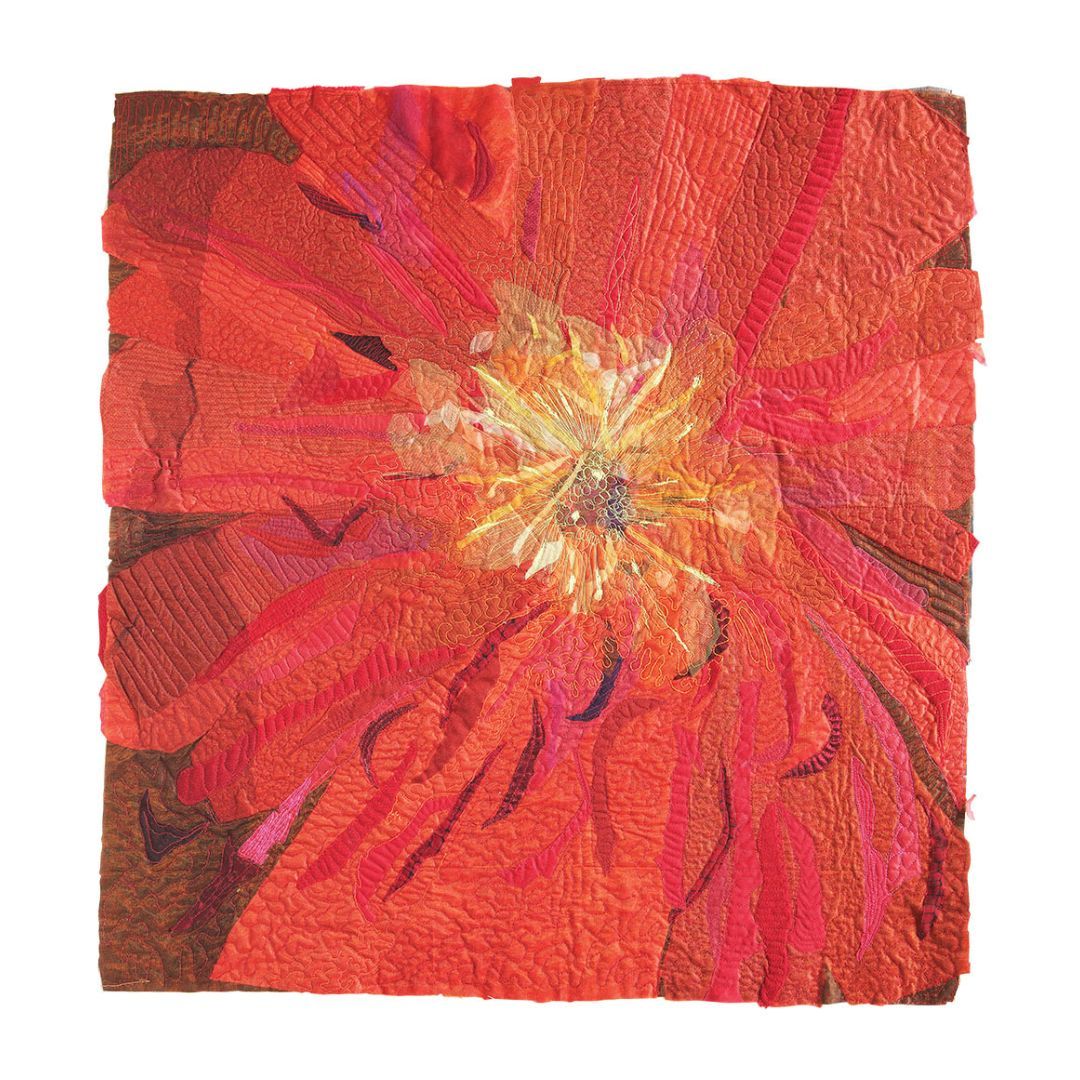 how to quilt flowers
