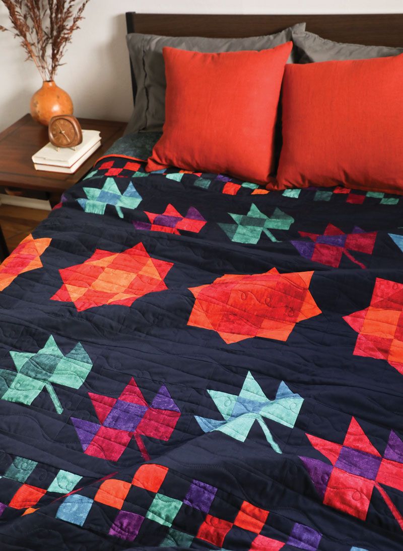 Blaze Bright Quilt Pattern Download | Quilting Daily