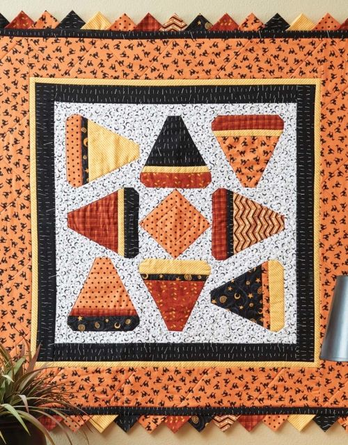 Candy Corn Quilt Shoppe Quilts - Halloween Decor Entry 2023 - Completed  Projects - the Lettuce Craft Forums