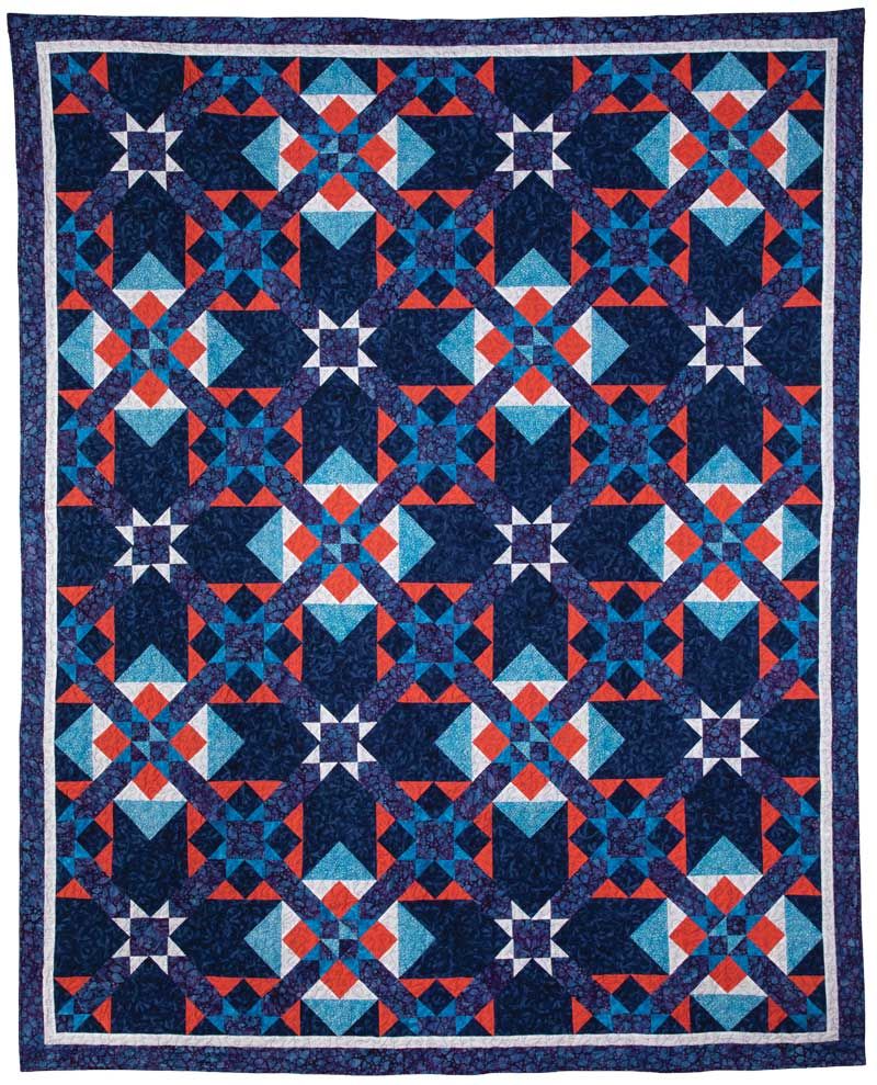 Spangled Quilt Pattern Download Quilting Daily