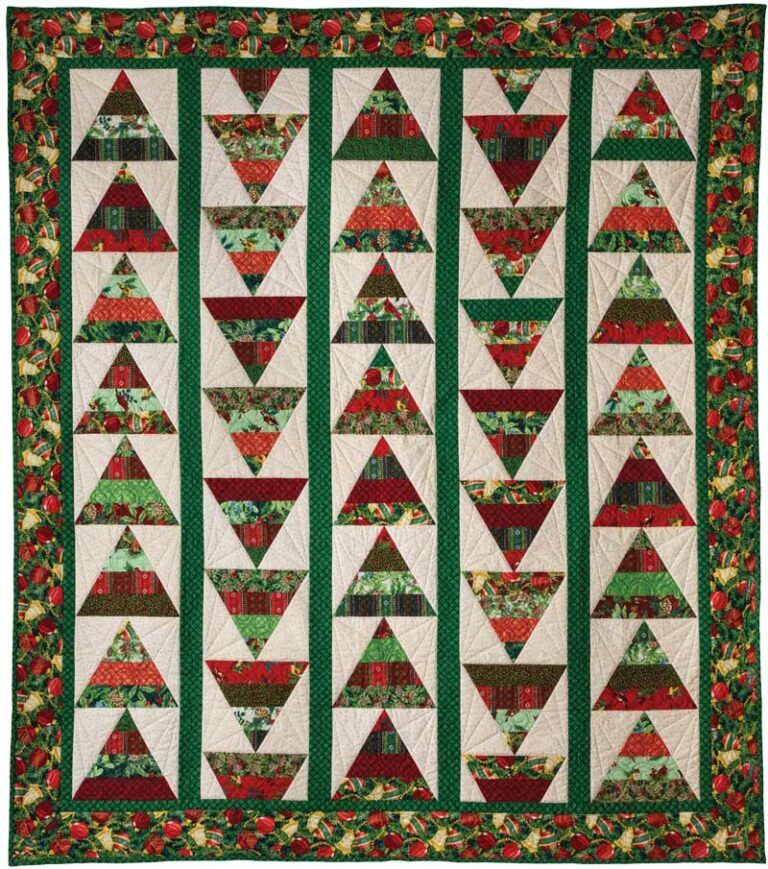 Tannenbaum Tumble Quilt Pattern Download Quilting Daily