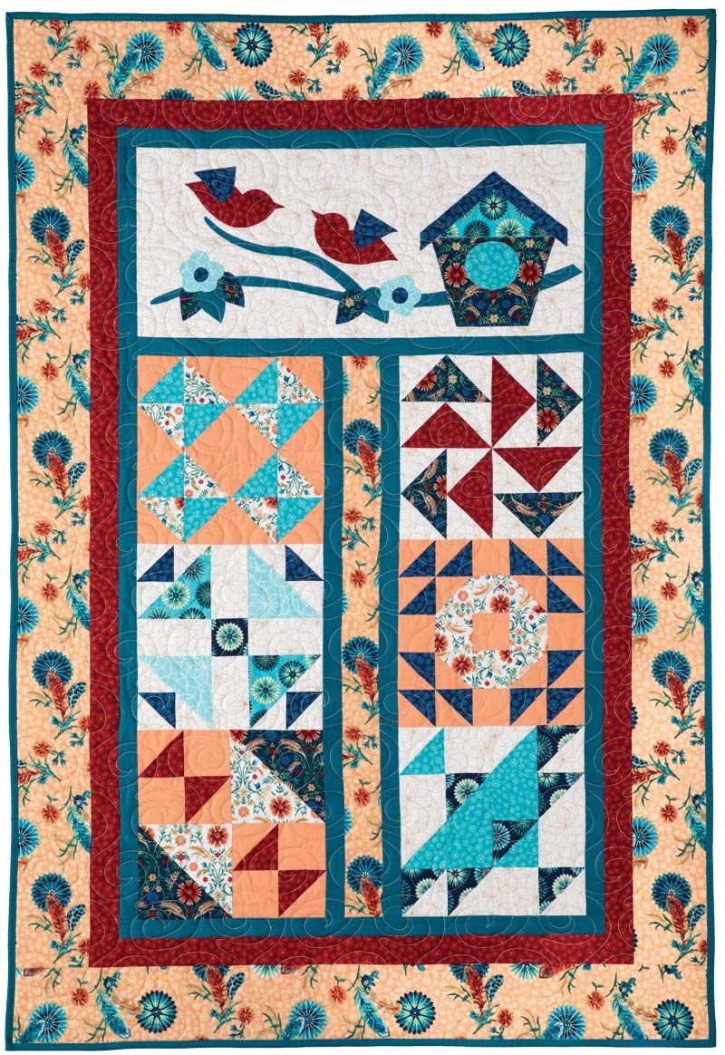 Flock Together Quilt Pattern Download Quilting Daily