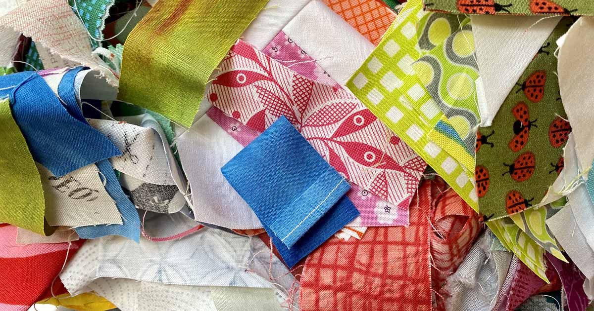 3 Tips for Sustainable Quilting with Scraps, Recycled Fabric, and  Repurposed Clothing