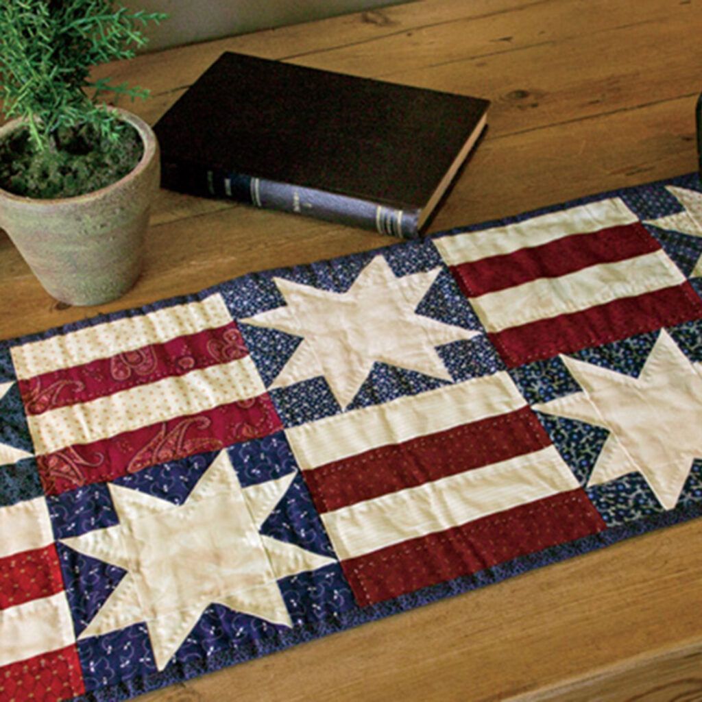 Friday Funday! Free Patriotic Quilted Table Top Patterns! – Quilt Therapy