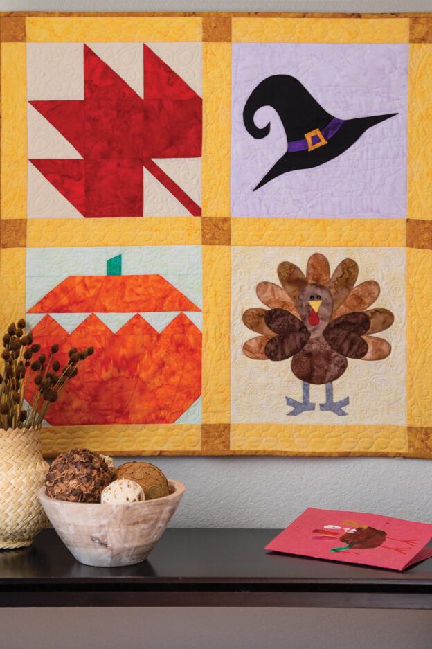 Happy Fall Y'all Quilt Pattern Download | Quilting Daily