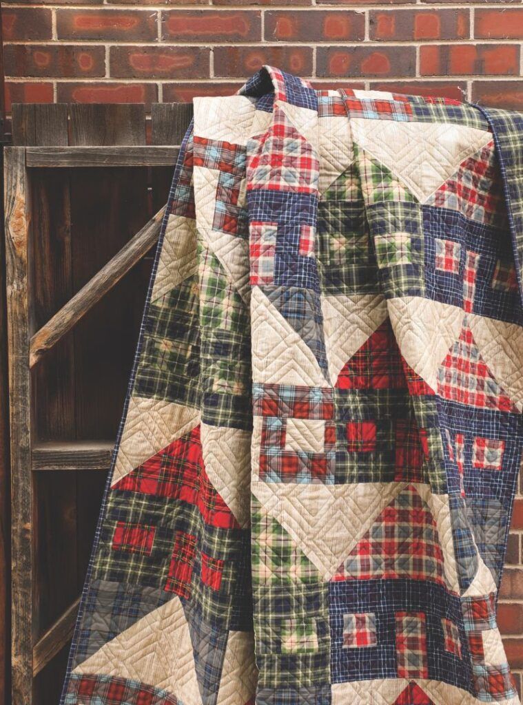 Flannel Plaid Patchwork Quilt - Diary of a Quilter - a quilt blog