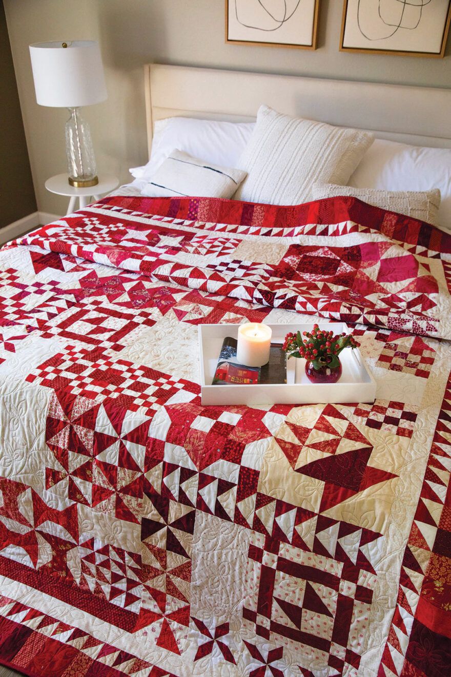 Ruby Jubilee Quilt Pattern Download Quilting Daily