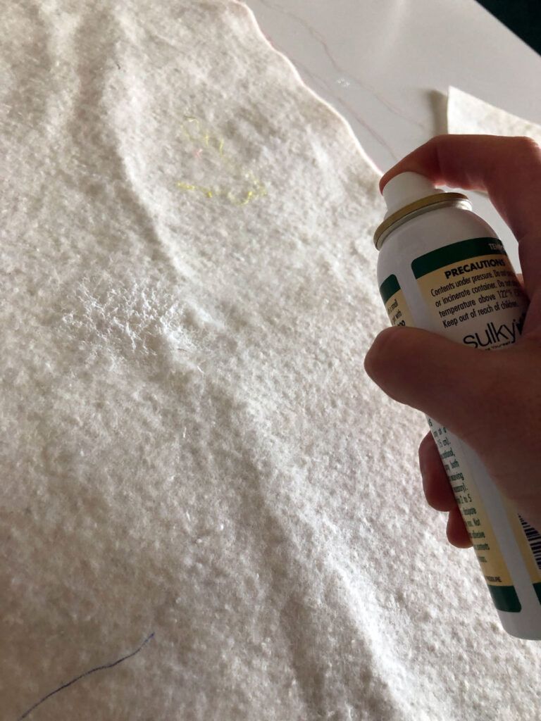 How to Spray Baste a Quilt 