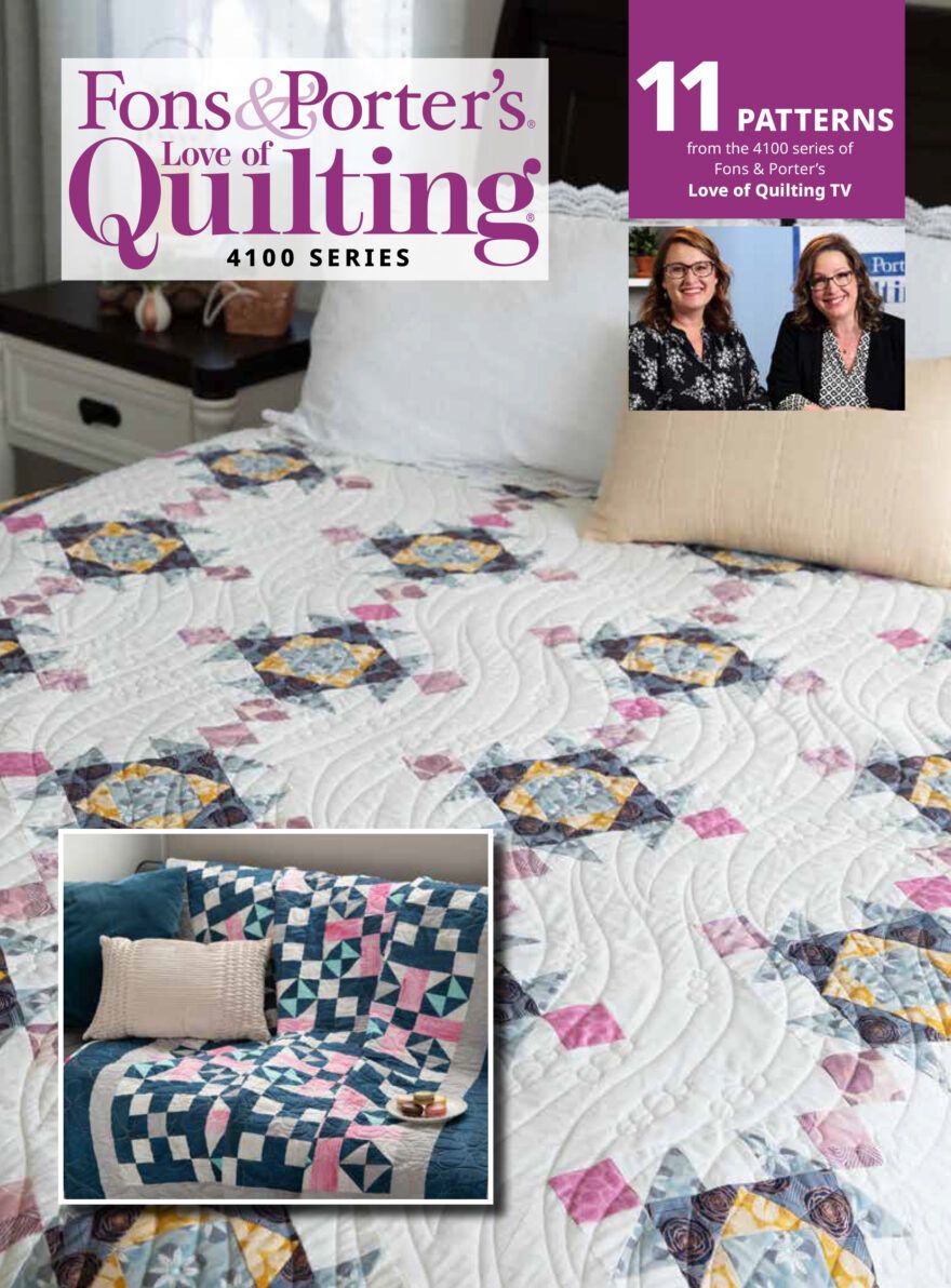 Love of Quilting Series 4100 Pattern eBook Quilting Daily