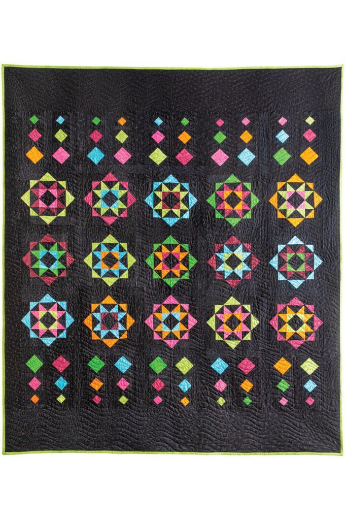 Midnight Star Quilt Pattern Download Quilting Daily