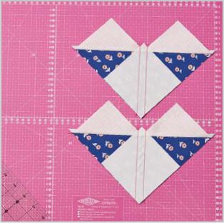 how to make flying geese quilt blocks