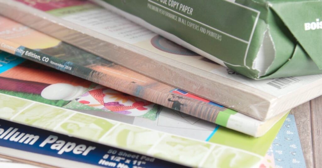 Choosing Paper for Foundation Paper Piecing 