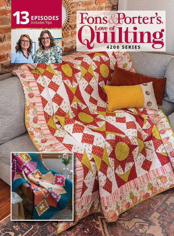 Fons & Porter's Love of Quilting 4200 Series Video Download | Quilting ...