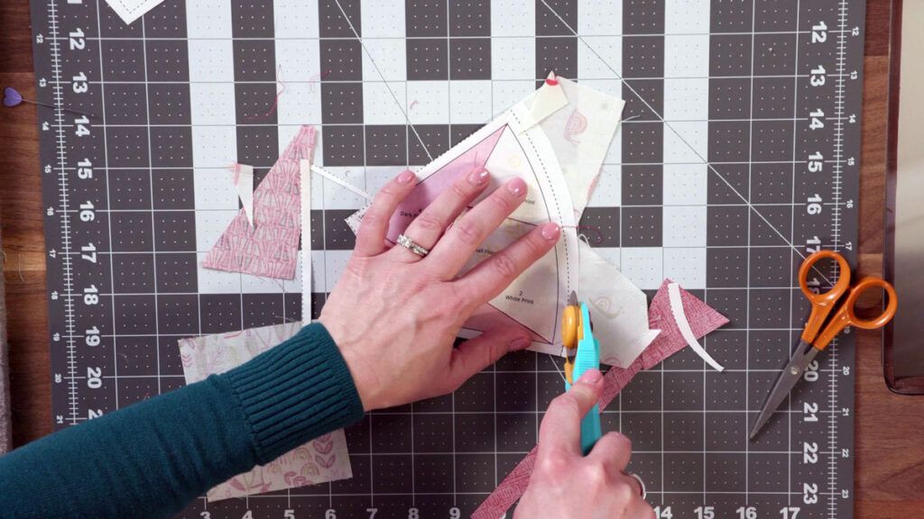 Quilt Tool: Using an Add a Quarter ruler in Foundation Paper Piecing -  Sewing By Sarah