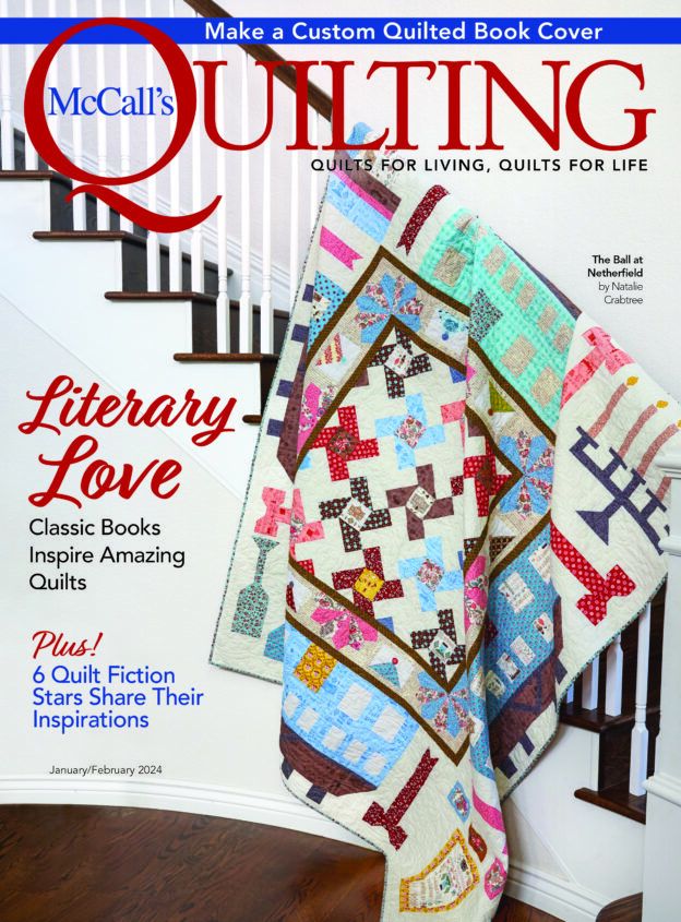 Heading South {a finished quilt and magazine publication